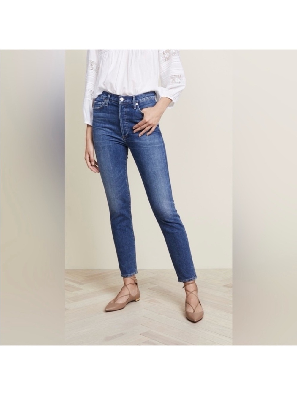 Citizens Of Humanity Olivia High Rise Slim Ankle Jeans size 24